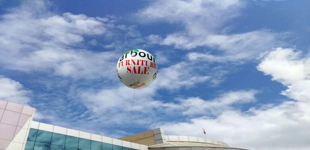 Election Advertising Balloon in Kolkata West Bengal